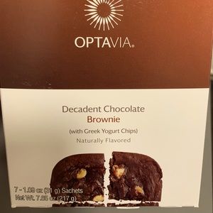 Optavia Decadent Chocolate Brownie w/ Yogurt Chips